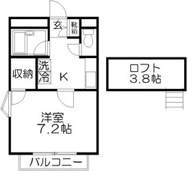 あかる２０の物件間取画像